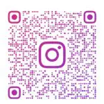A qr code with the instagram logo on it.